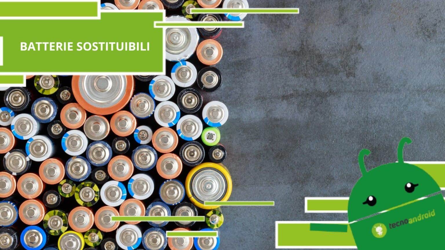 Batterie sostituibili, il grande classico del passato tornerà entro il 2027