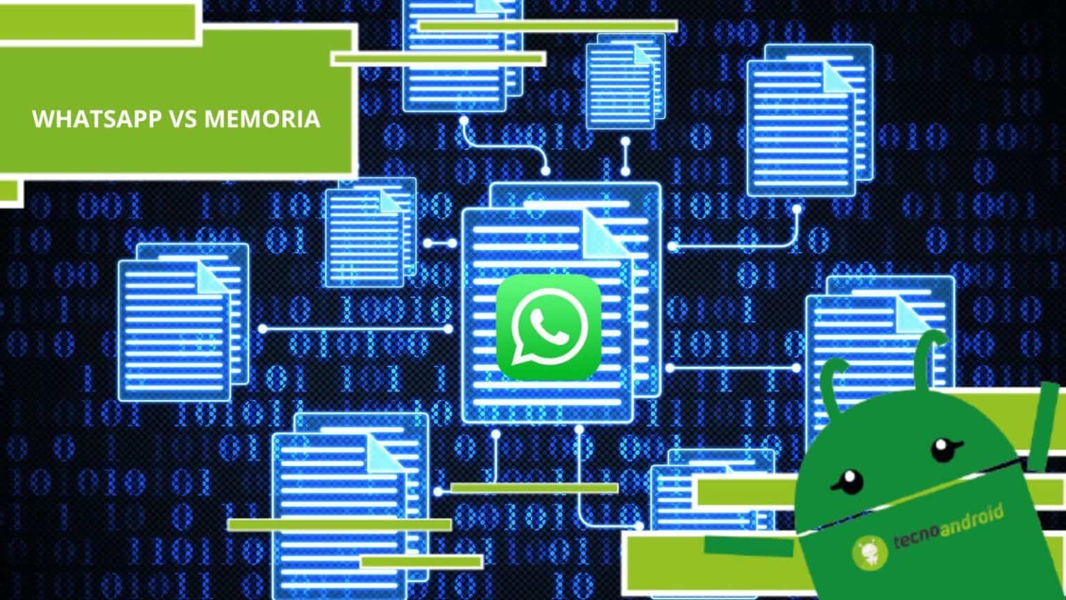 Whatsapp, c'è un trucchetto che ti permette di mantenere la memoria libera dai file