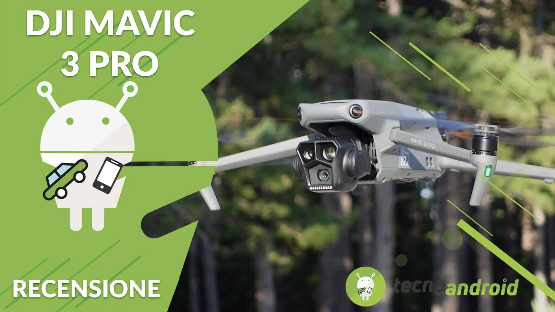Recensione DJI Mavic 3 Pro: impossibile da battere!