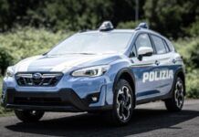 Subaru XV e-BOXER, la Polizia di Stato ne riceve 60 esemplari