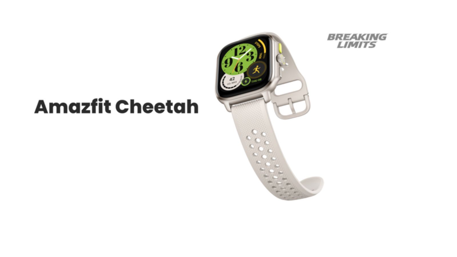 Amazfit Cheetah Square è ufficiale, smartwatch per le persone attive