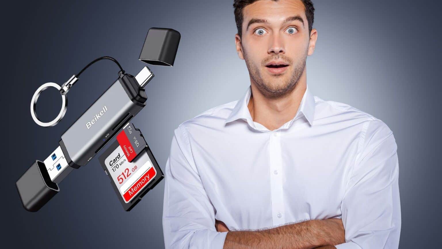 Lettore di schede SD a 7€, il prezzo è PAZZO solo su AMAZON