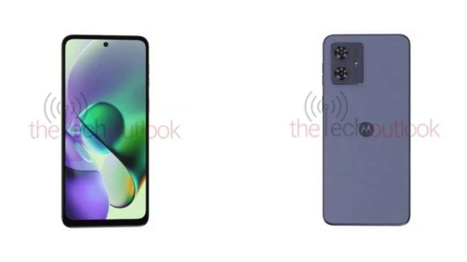 Motorola Moto G54 renders