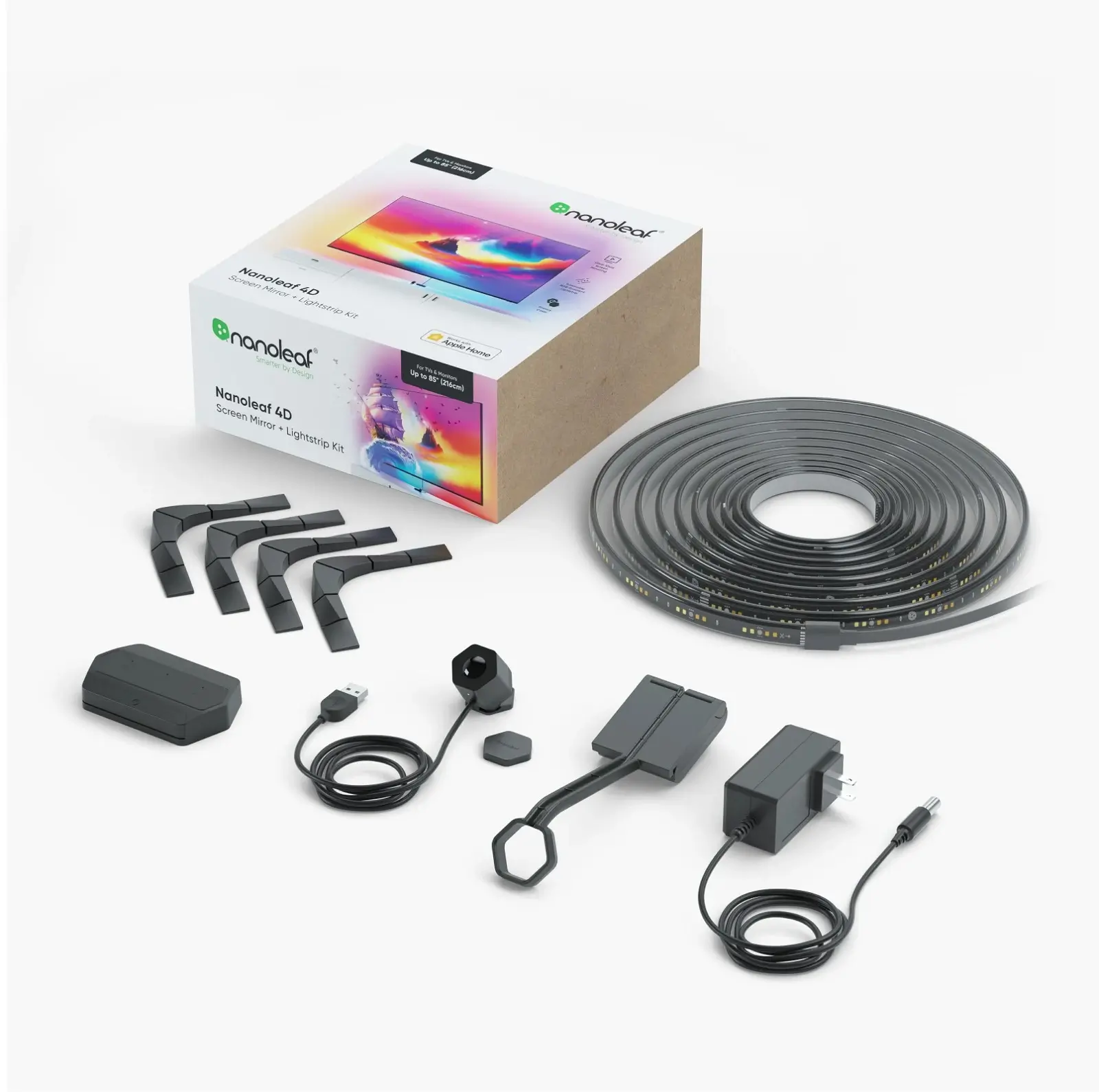 Nanoleaf, Nanoleaf 4D, Desktop, LED, confezione