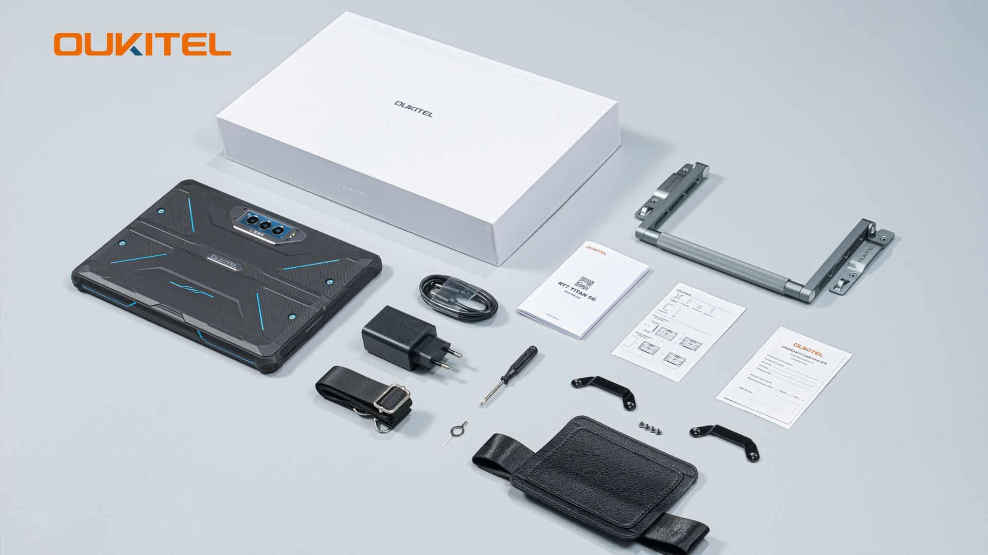 Oukitel RT7 Titan, ufficiale il primo tablet rugged 5G da 32000mAh