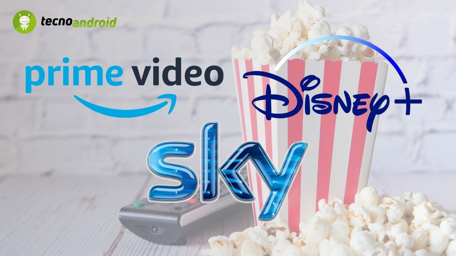 Prime Video, Disney Plus, Sky serie tv