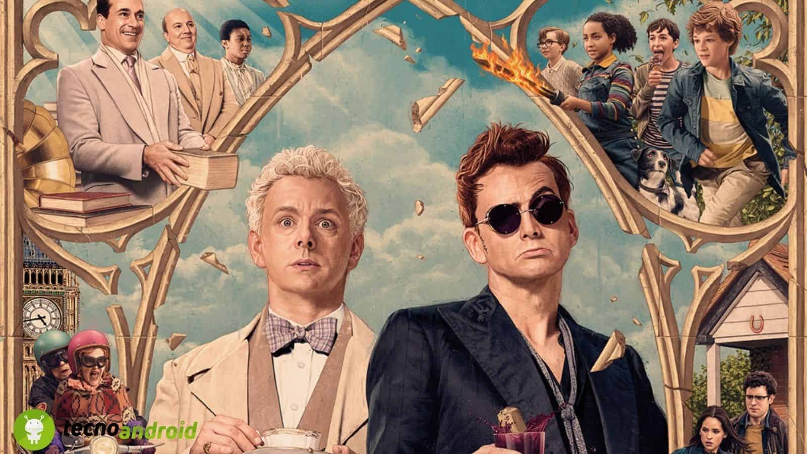 serie - design Good omens seconda stagione prime video