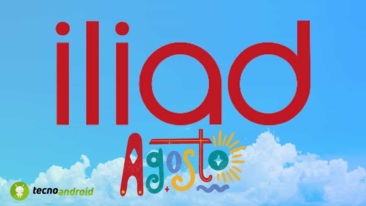 Iliad offerte mese agosto