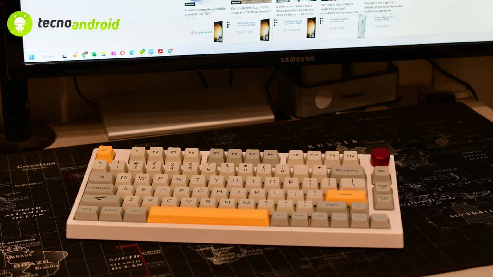 tastiera - utilizzo conettività epomaker th80 pro