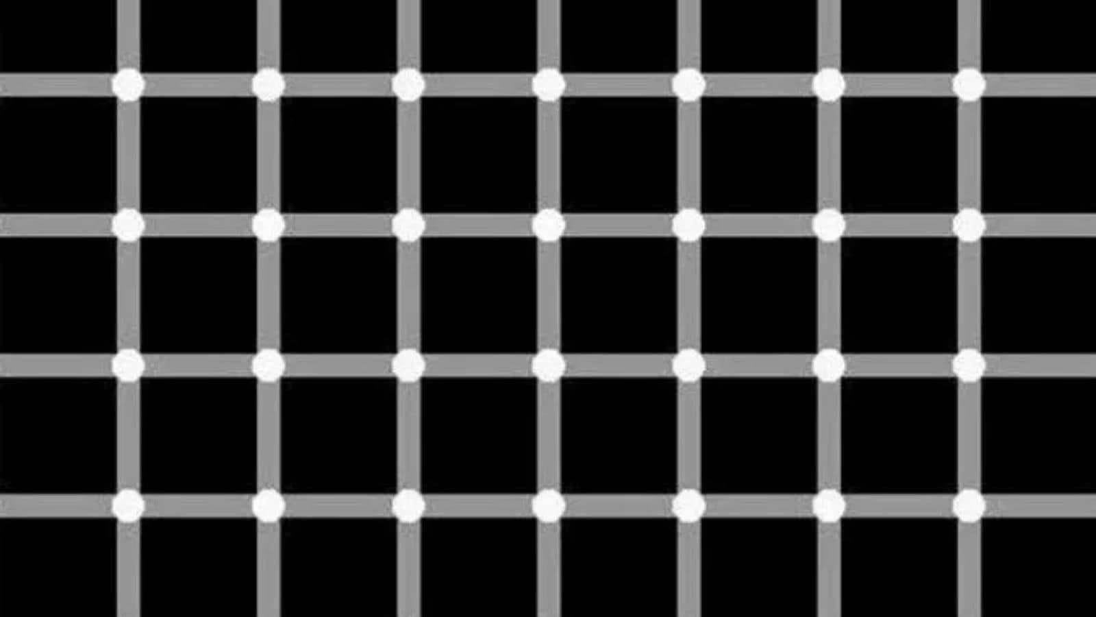 illusioni ottiche - caratteristiche Illusione pallini
