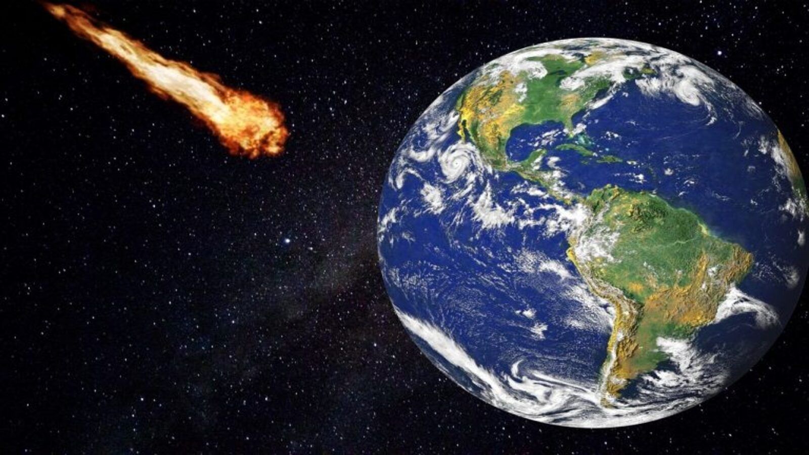 Applicazione che simula l'impatto di un asteroide sulla Terra