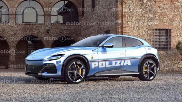 ferrari polizia