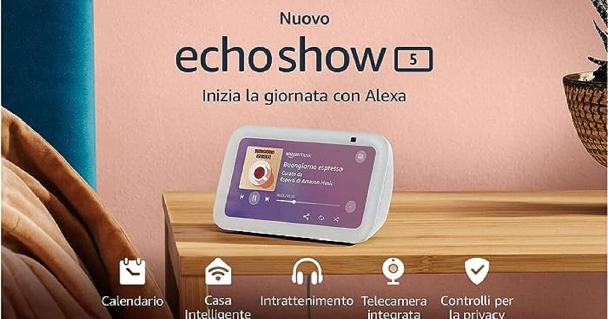 echo show Nuovo Echo Show 5