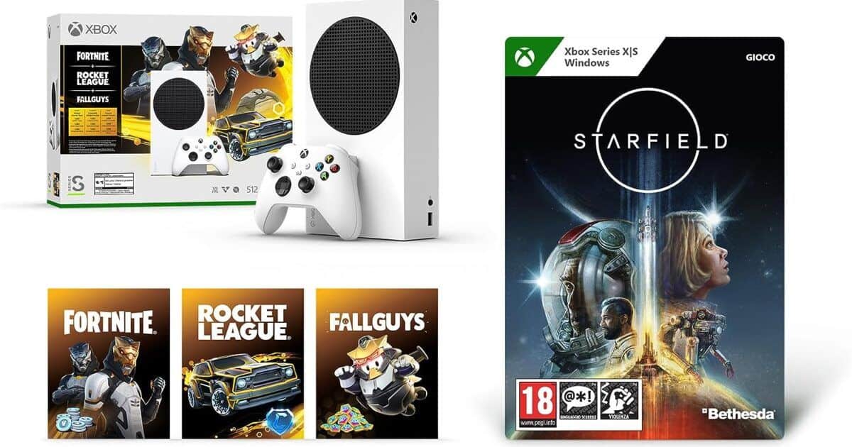 xbox Xbox Series S Gilded Hunter Bundle + Starfield Digital Standard Edition
