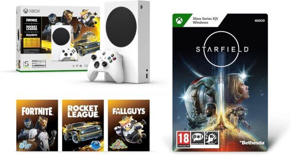 Xbox Series S Gilded Hunter Bundle + Starfield Digital Standard Edition