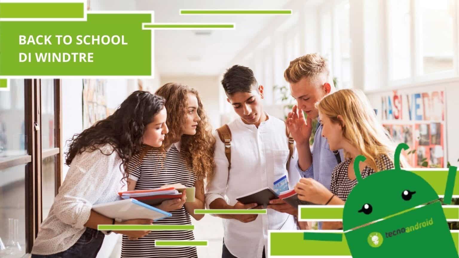 WINDTRE, la promozione dedicata esclusivamente agli studenti Under14