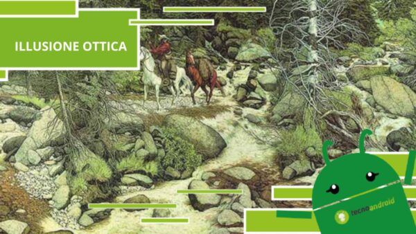 Illusione Ottica, nell'immagine della montagna si nascondono infiniti volti