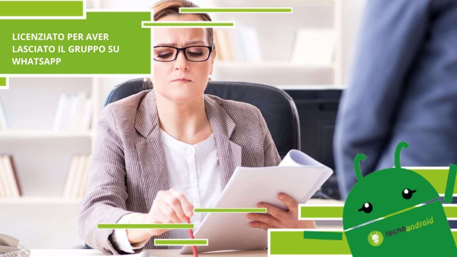 Whatsapp - licenziato per aver lasciato il gruppo, ecco la verità dietro la notizia