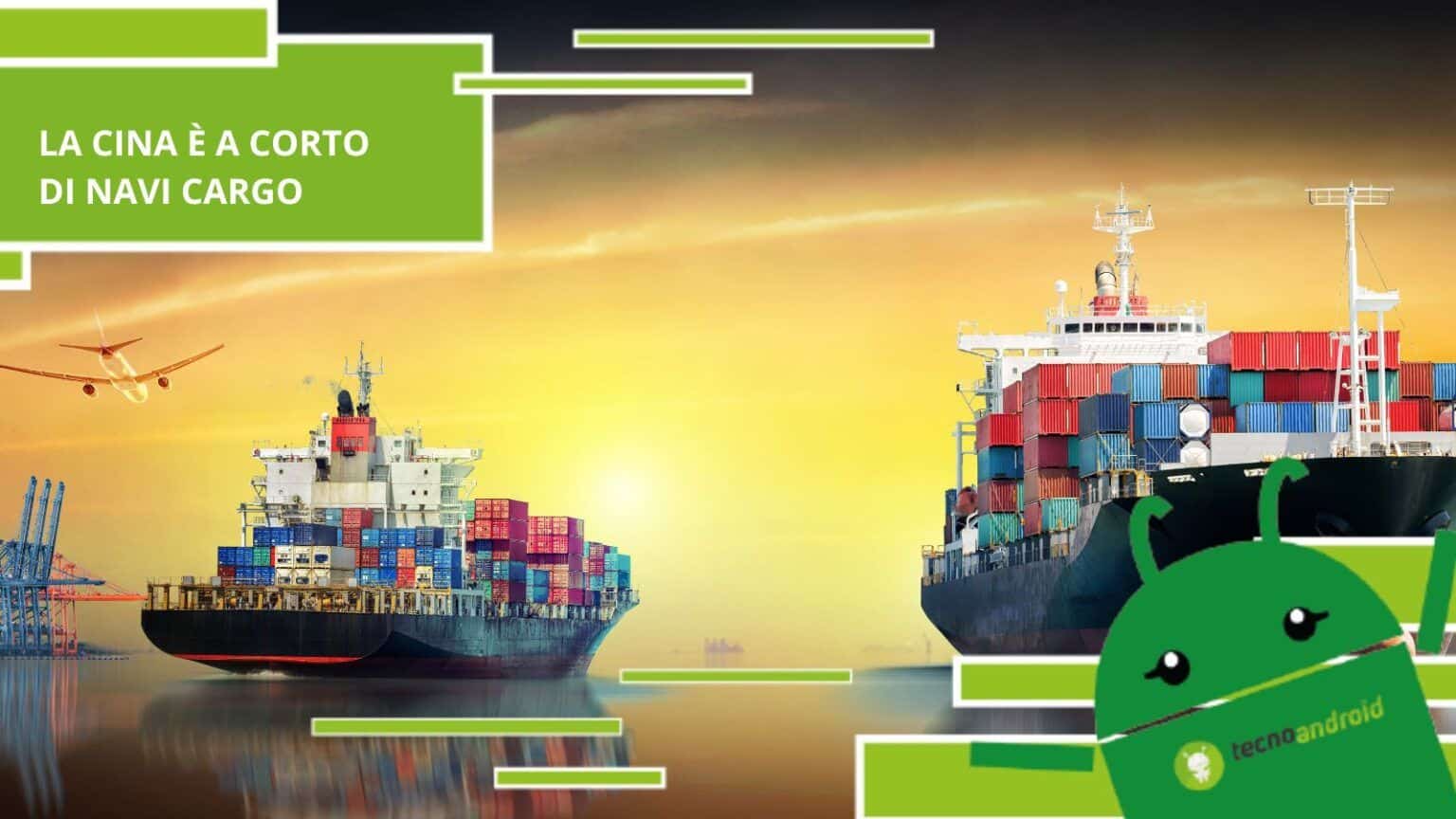 Cina, terminate le navi cargo utilizzate per trasportare auto