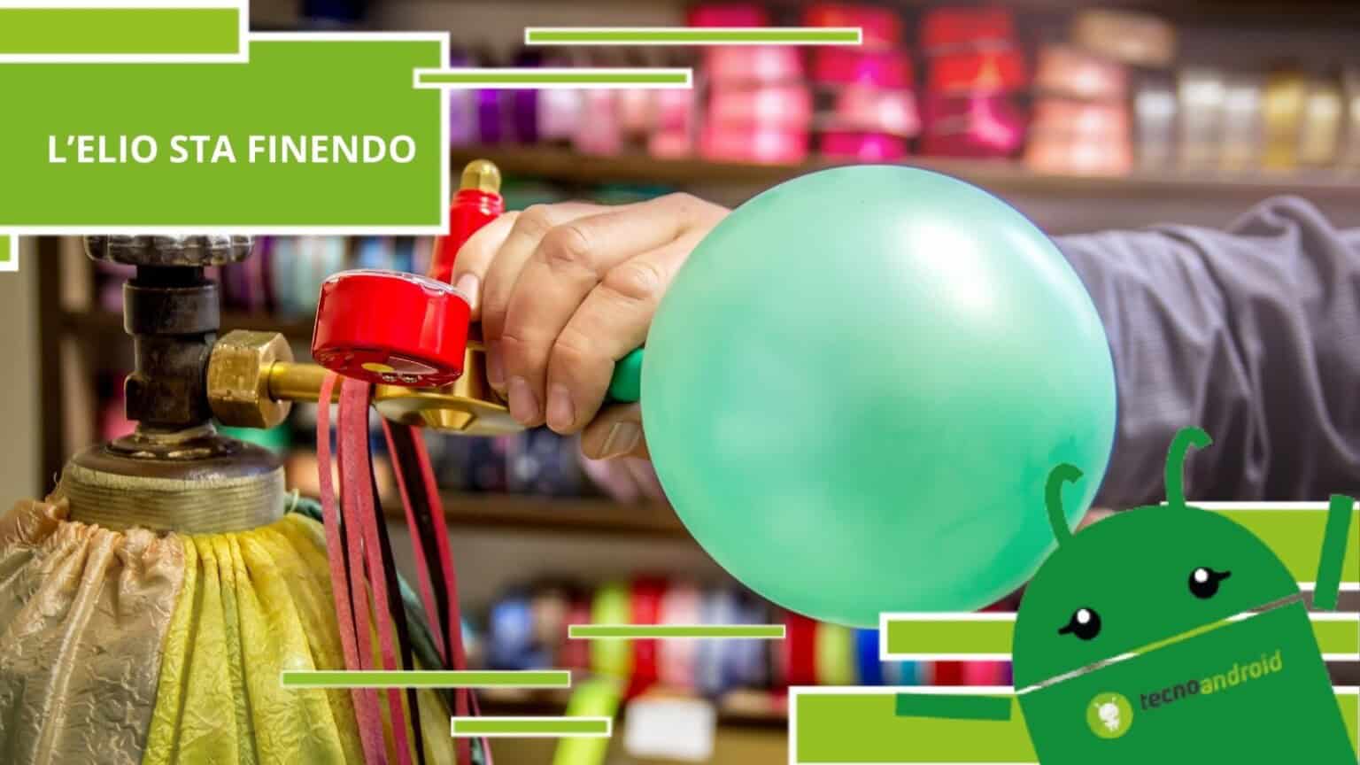 Elio, dobbiamo prepararci a dire addio al suo utilizzo sulla Terra