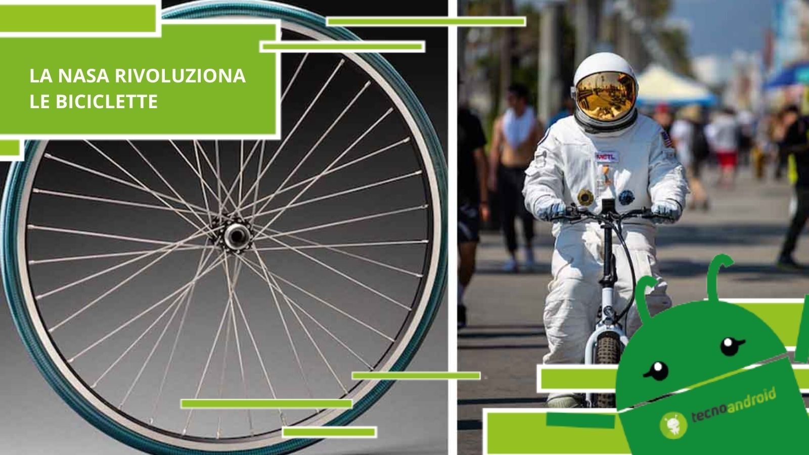 NASA, con questo pneumatico puoi dire addio alle ruote della bici forate