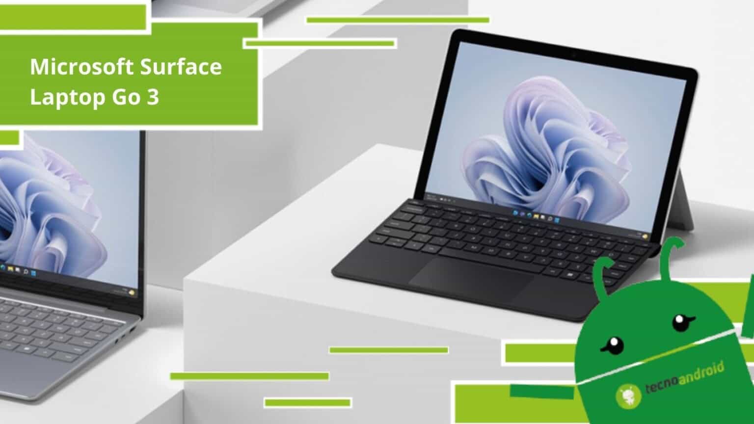 Microsoft Surface Laptop Go 3, il mondo dei pc sta per accogliere un nuovo gioiellino