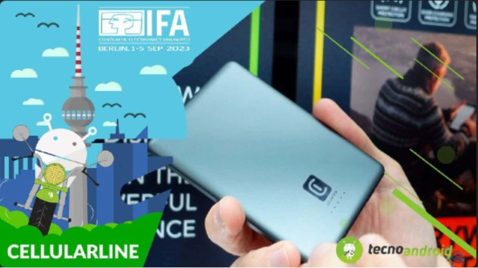 Cellularline, tante novità ad IFA 2023 con attenzione all'elettrico