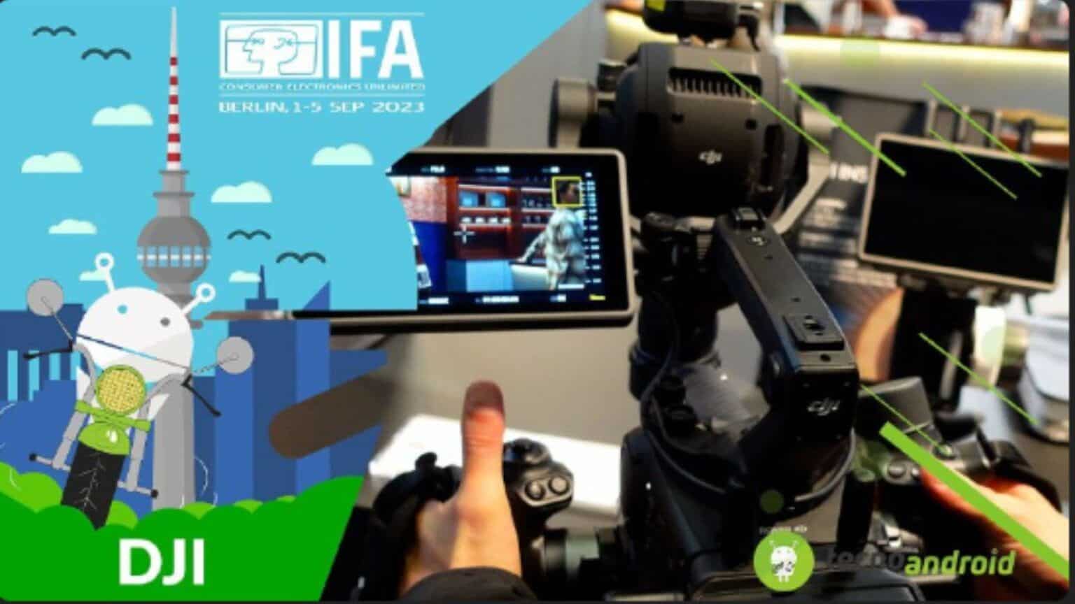 DJI, tutti i prodotti visti ad IFA 2023