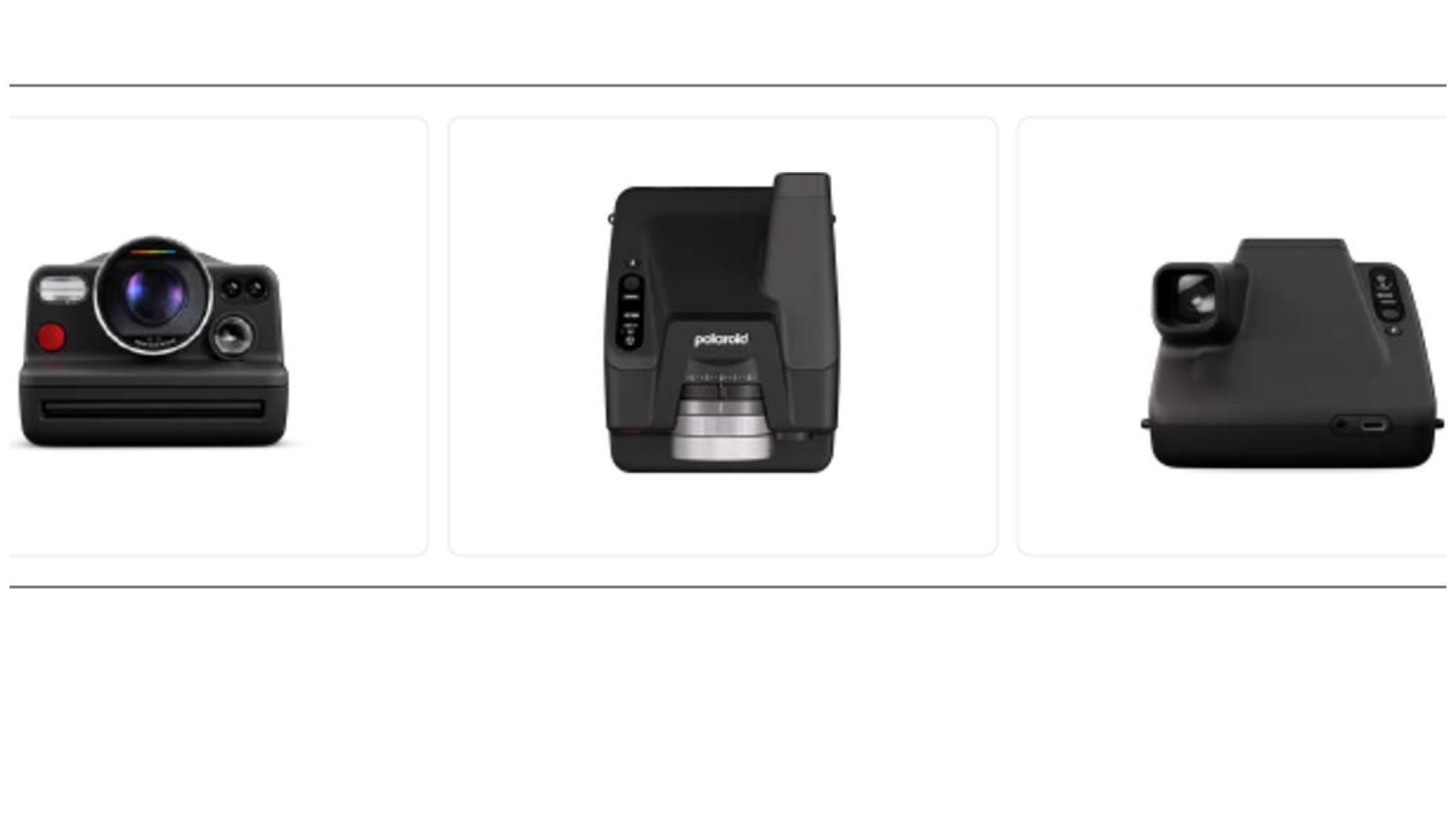Polaroid I-2, svelata la nuova fotocamera istantanea premium