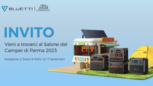 Bluetti sarà al Salone del Camper di Parma con tutte le power station