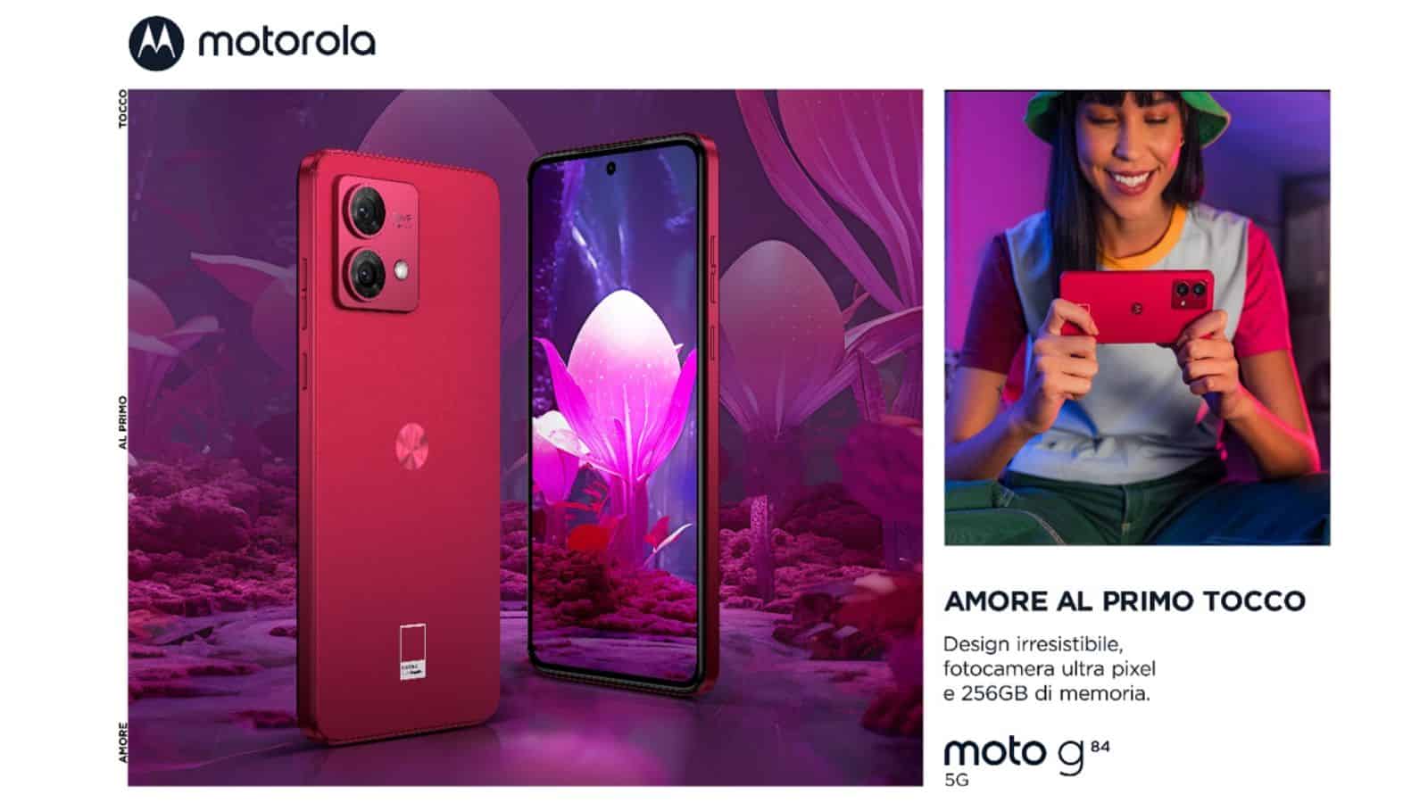 motorola - dettaglio Motorola annuncia nuovi smartphone: ecco Edge 40 Neo, Moto G84 5G e Moto G54 5G