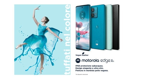 Motorola annuncia nuovi smartphone: ecco Edge 40 Neo, Moto G84 5G e Moto G54 5G