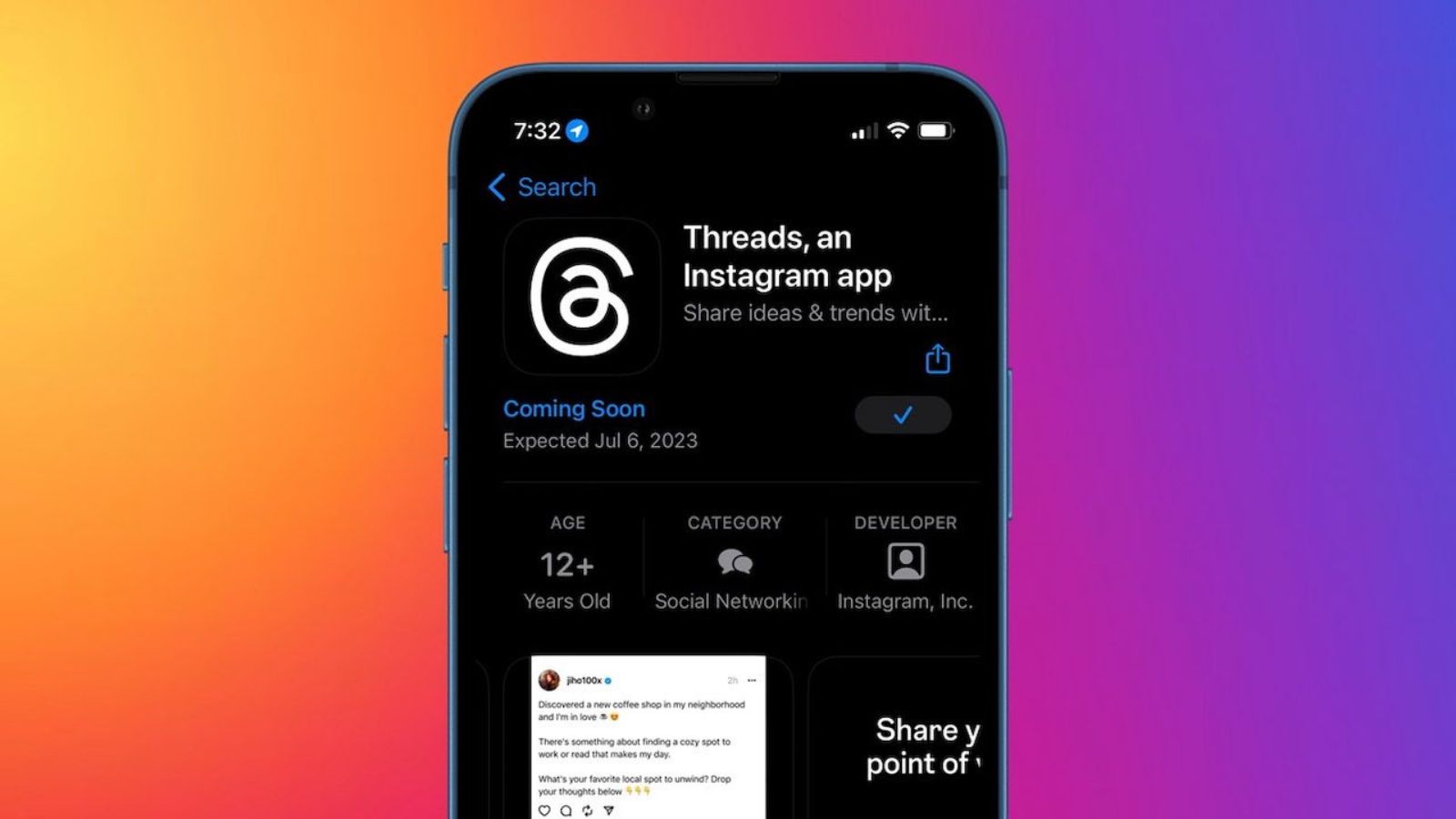 Instagram, Threads consente di ricevere notifiche per i post seguiti