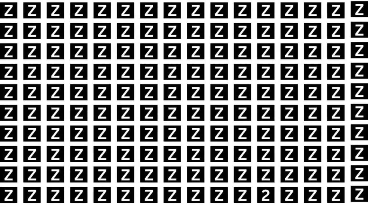 Risolvi l'illusione OTTICA difficilissima in 10 secondi, trova il numero 2
