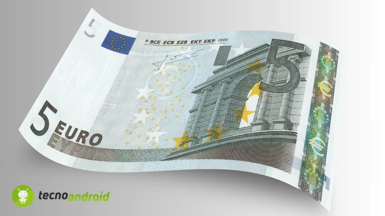 Banconota rara da 5 euro