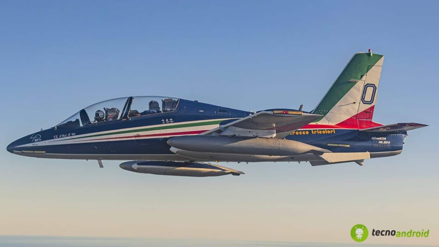 Freccia tricolore incidente sedile