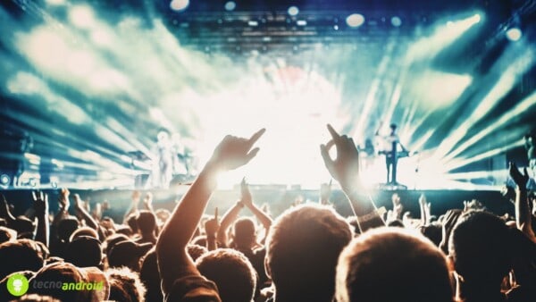 scarsa rete del cellulare ad un concerto