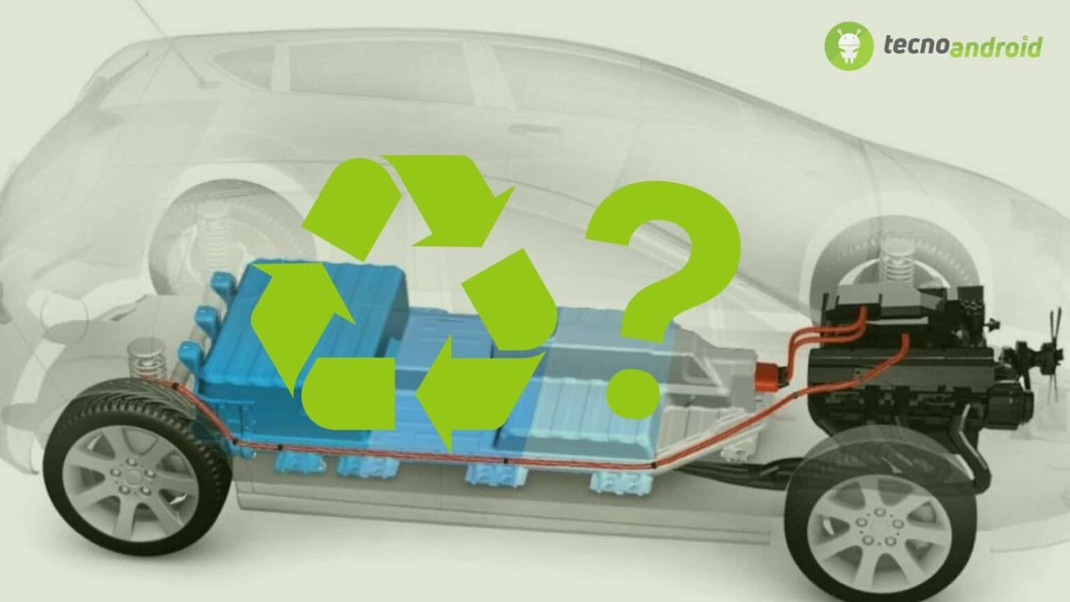 Batterie auto elettriche smaltimento