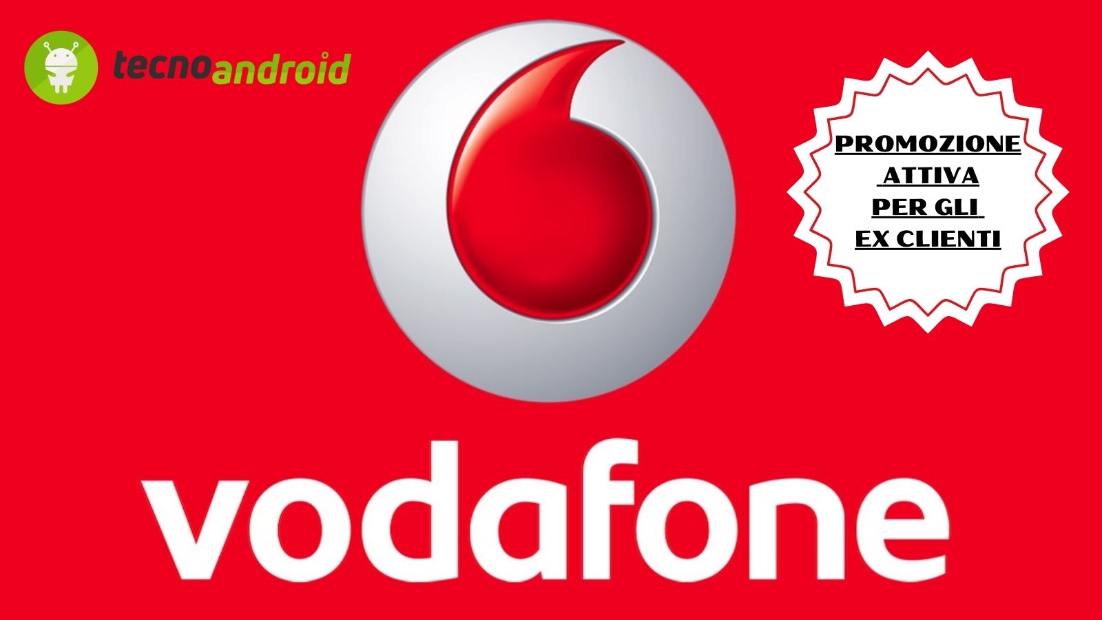 Vodafone: nuova SUPER promozione a meno di 8 euro