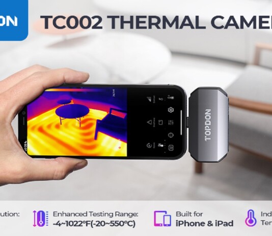 TOPDON TC002 Termocamera Infrarossi per Iphone