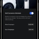 Tesla, nuove funzioni in-app per il Wall Connector