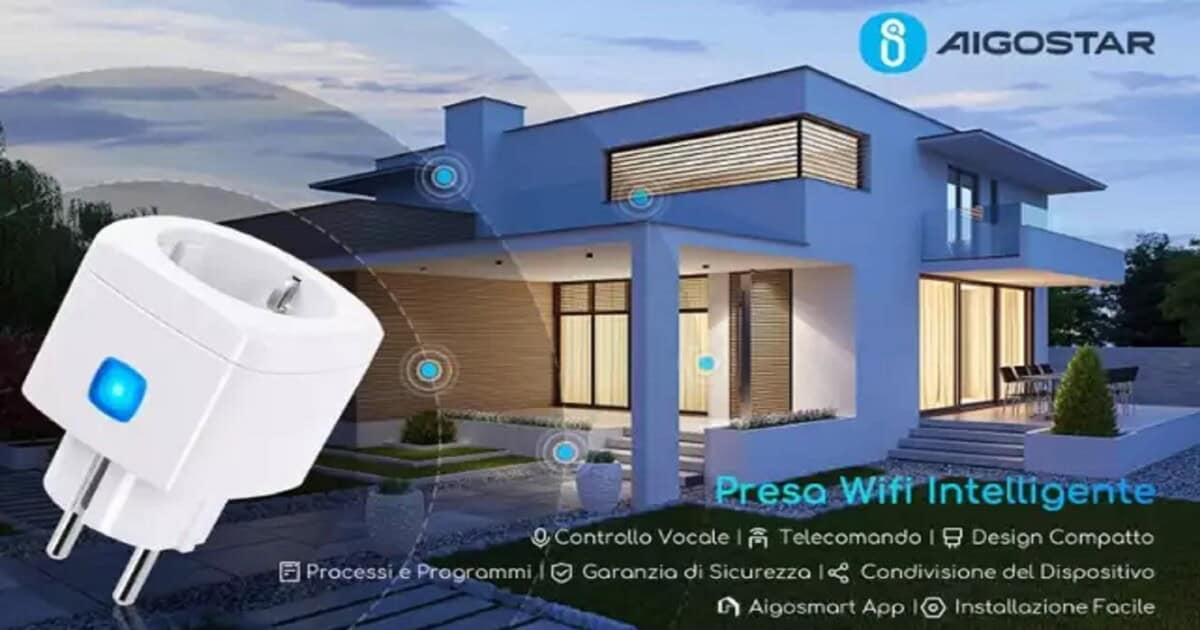 amazon Aigostar Alexa Presa Smart Wifi
