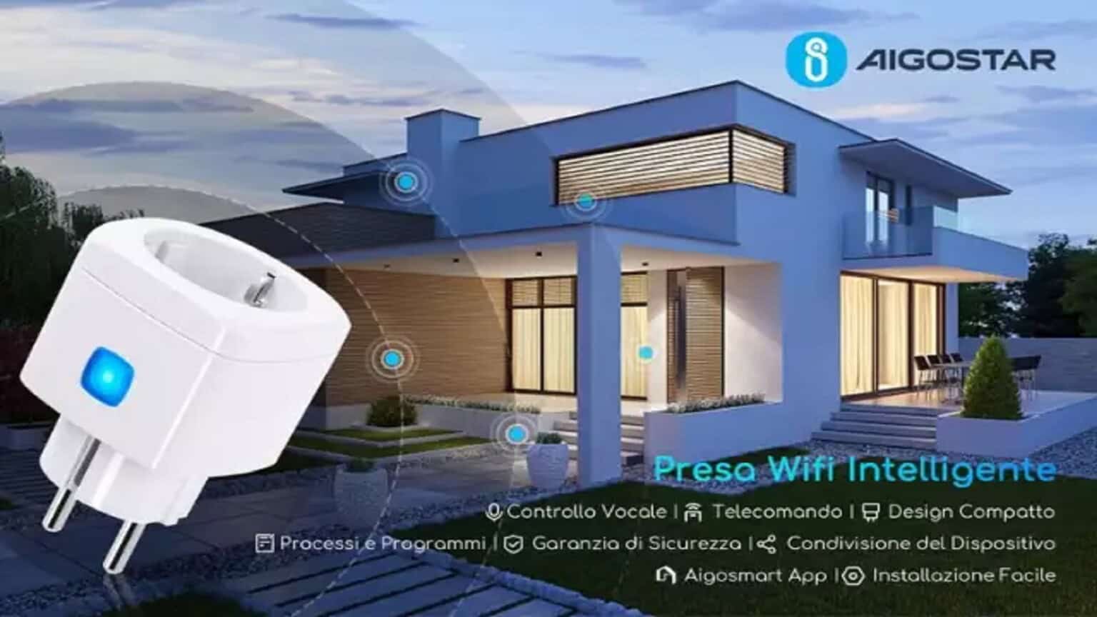 Aigostar Alexa Presa Smart Wifi
