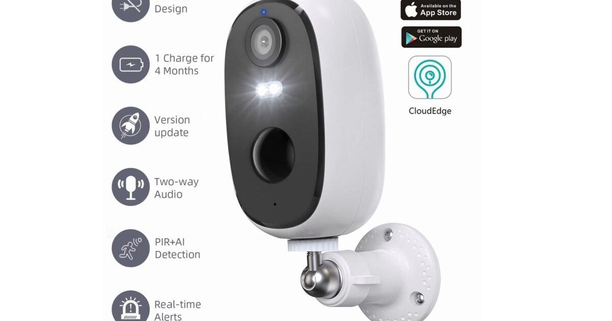 amazon ieGeek 2K Telecamera Wi-Fi Interno/Esterno