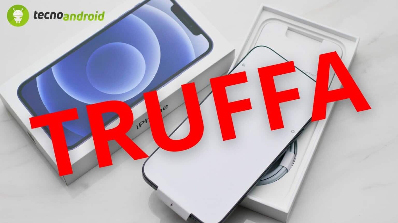Smartphone iPhone in assistenza Truffa