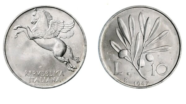 Pegaso sulle 10 lire potrebbe rendervi ricchi