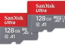 SanDisk 128 GB Ultra microSDXC