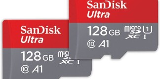 SanDisk 128 GB Ultra microSDXC