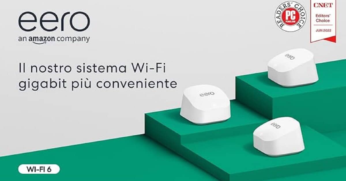 amazon Sistema Wi-Fi 6 mesh dual-band