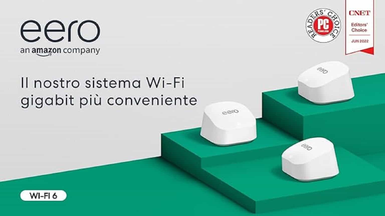 Sistema Wi-Fi 6 mesh dual-band